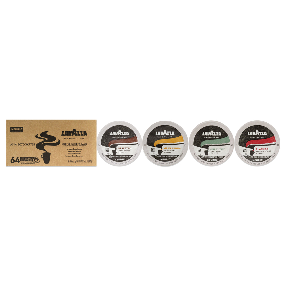 Classico K-Cup Variety Coffee by Lavazza - 64 Pods Coffee